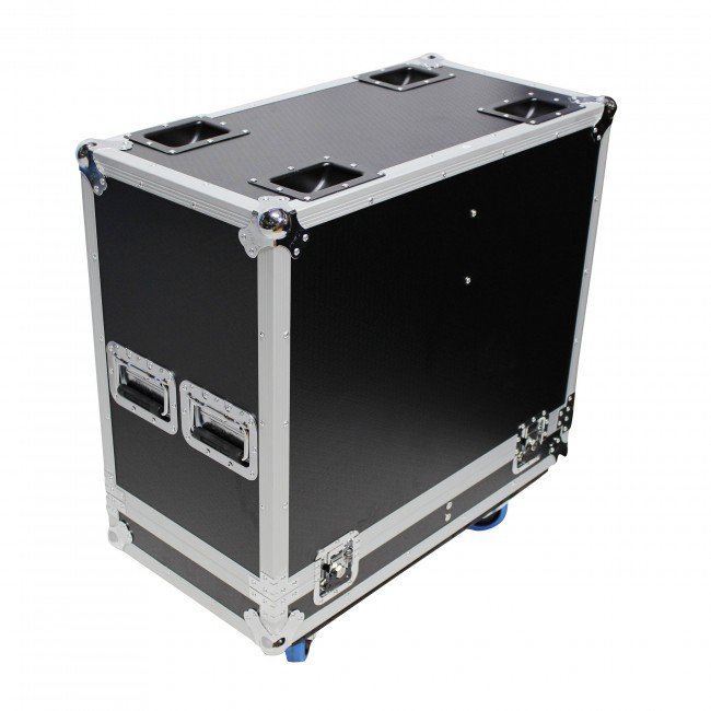 ProX X-QSCKW122 Dual ATA Style Speaker Flight Case for QSC KW122 Speakers Holds 2 - view 2