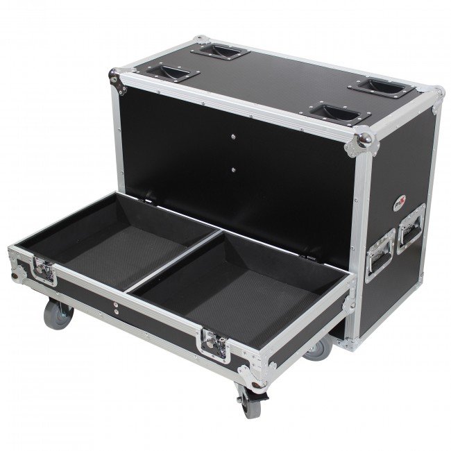 PRO X X-QSC K12 ProX ATA style Flight Case for 2x QSC K12 or K12.2 Speakers