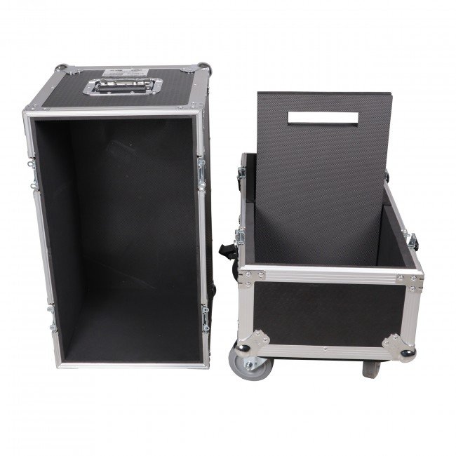 ProX X-QSC K8 ATA Dual Speaker Flight Case For 2x QSC K8.2 K8 Series Subwoofer Speakers with 4 in. Casters - view 3