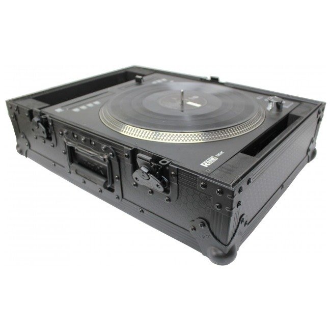 PRO X XS-RANE12BL Flight Case for Rane 12 Motorized DJ Control System | Black on Black