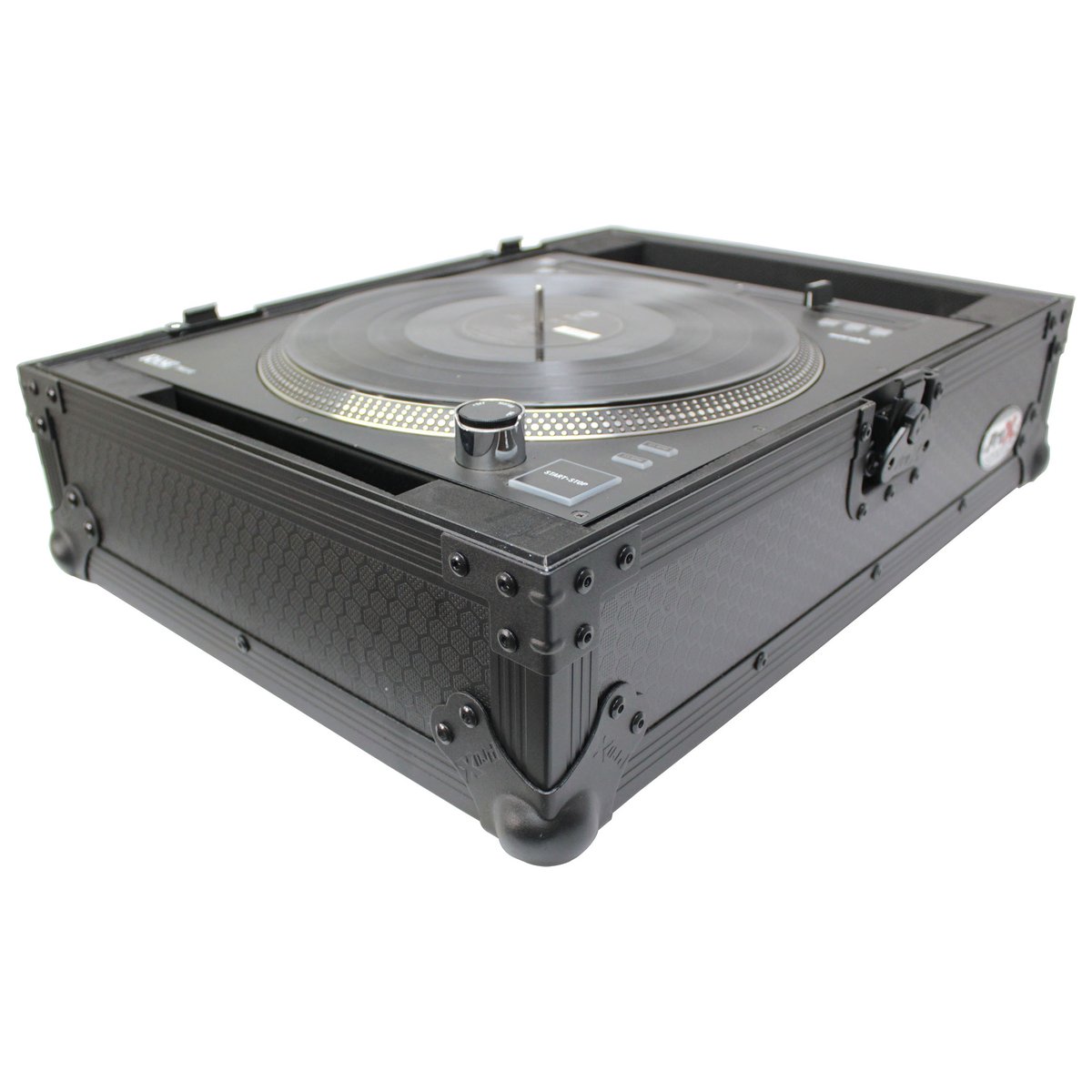 ProX XS-RANE12BL Flight Case for Rane 12 Motorized DJ Control System | Black on Black - view 2