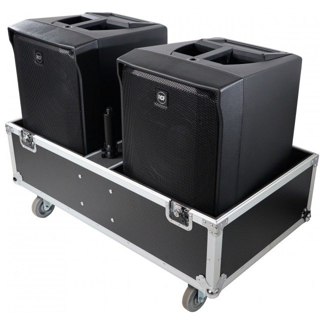 ProX X-RCF EVOX8J8X2W ATA Style Flight-Road Case For RCF EVOX 8 J8 JMIX8 Speaker Array System Fits Two Speakers and Subs - view 2
