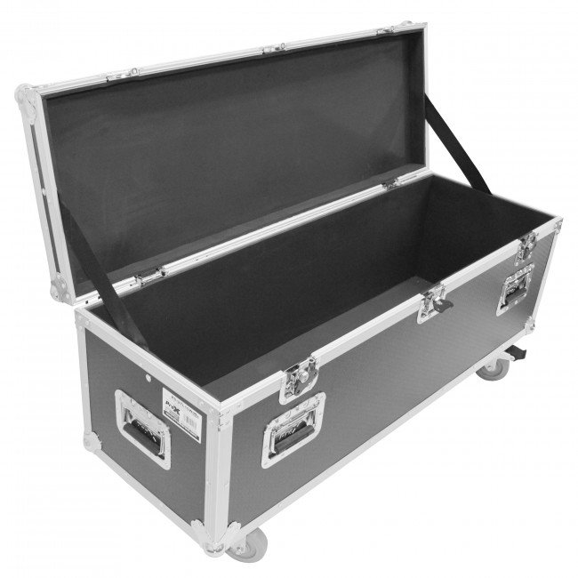 PRO X XS-UTL10W ATA Utility Flight Travel Heavy-Duty Storage Road Case with 4" in casters - 47.5"x16"x16" Exterior