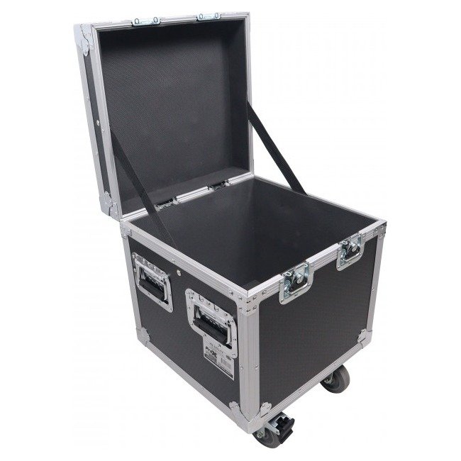 PRO X XS-UTL17 ATA Utility Flight Travel Heavy-Duty Storage Road Case with 4" in casters - 18"x18"x18' Exterior