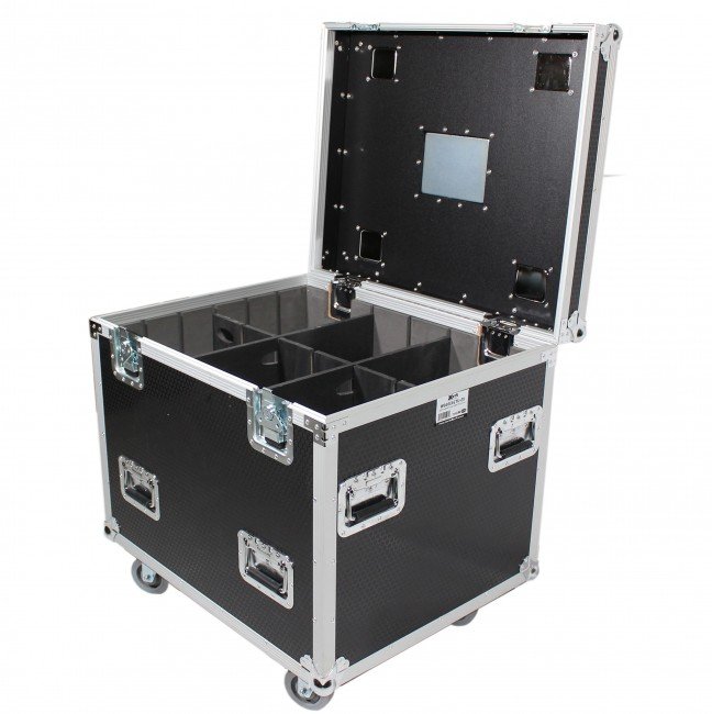 ProX XS-UTL243030WMK2 TruckPax Utility ATA Flight Case Truck Storage Road Case with Dividers Tray and 4" in casters - 24"x30"x30" Ext product image
