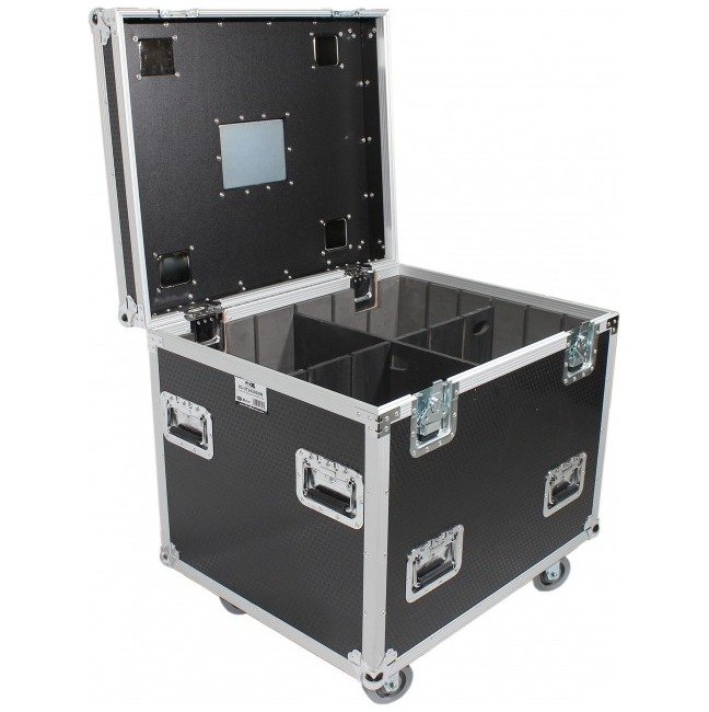 ProX XS-UTL243030WMK2 TruckPax Utility ATA Flight Case Truck Storage Road Case with Dividers Tray and 4" in casters - 24"x30"x30" Ext - view 2