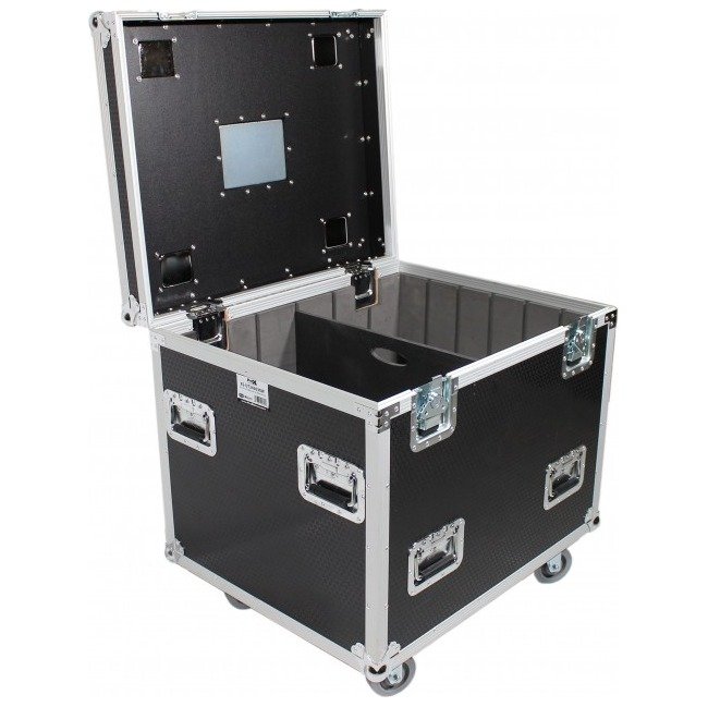 ProX XS-UTL243030WMK2 TruckPax Utility ATA Flight Case Truck Storage Road Case with Dividers Tray and 4" in casters - 24"x30"x30" Ext - view 4