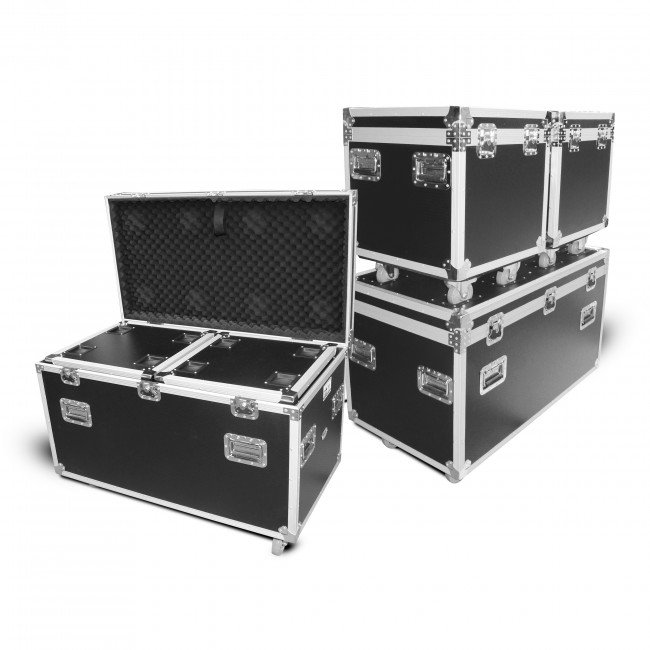 ProX XS-UTL3PKG Package of 3 Utility ATA Flight Travel Storage Road Case - Includes 1-Large and 2-Half Size with 4" Casters - view 2