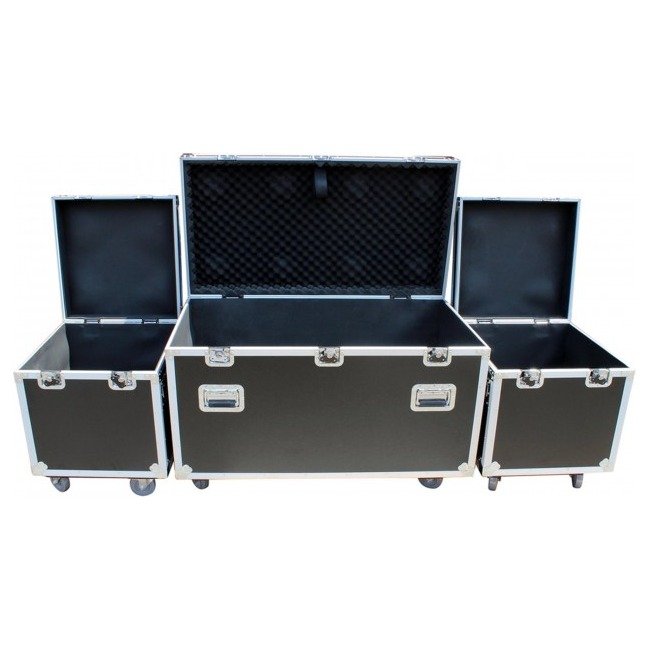 ProX XS-UTL3PKG Package of 3 Utility ATA Flight Travel Storage Road Case - Includes 1-Large and 2-Half Size with 4" Casters - view 3