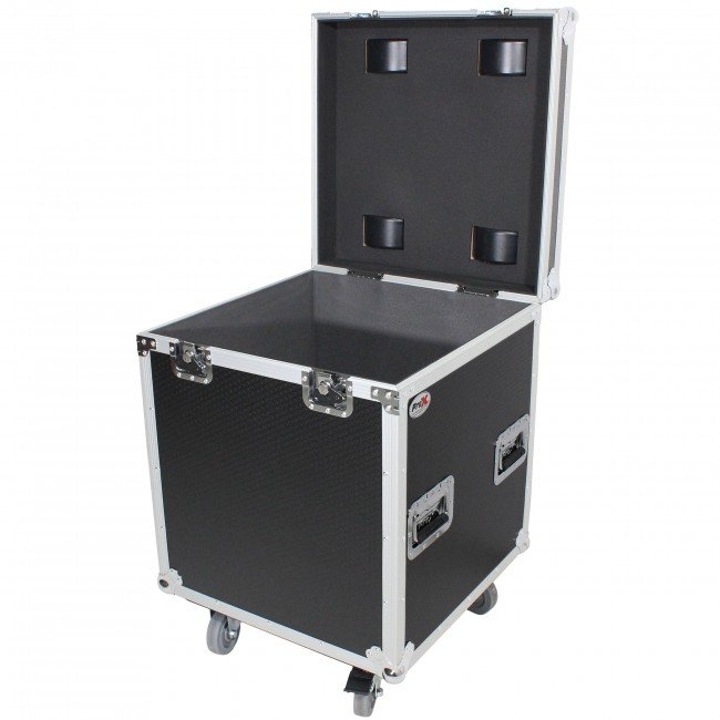 ProX XS-UTL4 ATA Utility Flight Travel Heavy-Duty Storage Road Case with 4" in casters - 22.5"x22.5"x25" Exterior product image