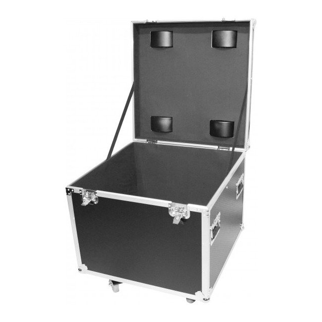 PRO X XS-UTL6 ATA Utility Flight Travel Heavy-Duty Storage Road Case with 4" in casters - 29.5"x29.5"x29" Exterior