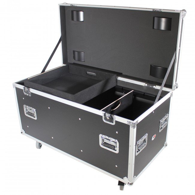 PRO X XS-UTLD1 ATA Utility Flight Travel Heavy-Duty Storage Road Case with 4" in casters - 47.2"x23.6"x23.6" Exterior