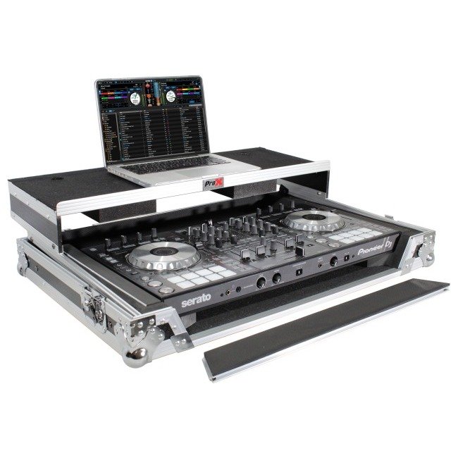 ProX XS-UXXLT Universal Flight Style Road Case for Large Sized DJ Controllers with Sliding Laptop Shelf - view 4