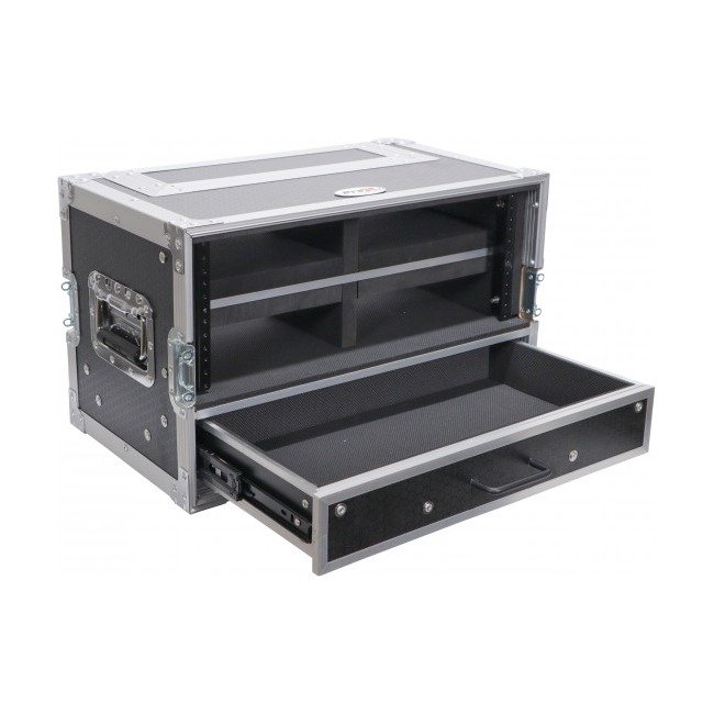 ProX XS-WM4U2DR Flight Case ATA Style Rack Case 12 In. Deep 4U W-2U Drawer - view 2