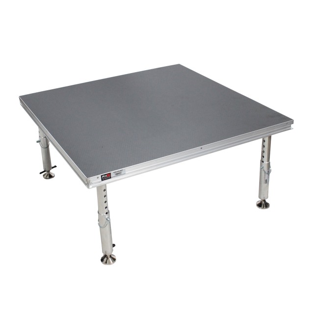 PRO X XSQ-4X4 MK2 StageQ 4 ft x 4 ft Stage Deck w/ 4 Adjustable 28 - 48 inch Legs