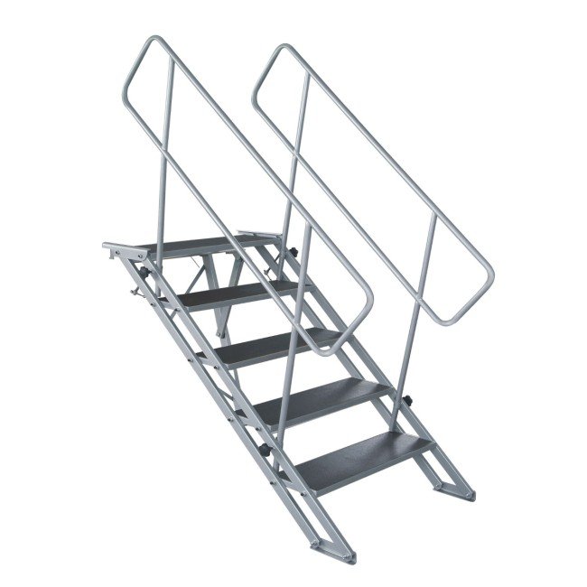 PRO X XSQ-ST5 StageQ Heavy Duty Foldable 40 Inch 5 Step Unit