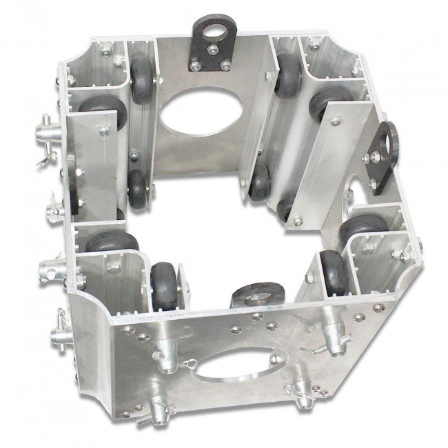 ProX XT-BLOCK-MK2 Ground Support Sleeve Block 4 way corner for F34 Truss Segment Systems for roof system Structure Hoists Applications - view 4