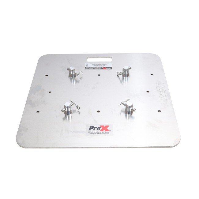 ProX XT-BP2424A 24" x 24" 8mm Aluminum Base Plate F34 Trussing Includes Conical Connectors - view 2
