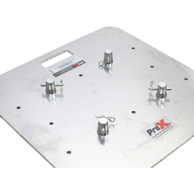 ProX XT-BP2424A 24" x 24" 8mm Aluminum Base Plate F34 Trussing Includes Conical Connectors - view 4