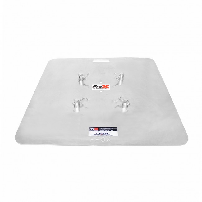 ProX XT-BP3030A - XT-BP30AMK2 30" Aluminum 8mm Truss Base Plate for F34 F32 F31 Conical Square Truss with Connectors - view 2