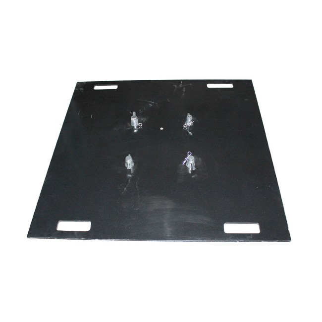 ProX XT-BP3636S 36'' Steel 10mm Truss Base Plate for F34 F32 F31 Conical Square Truss with Connectors - Black Finish - view 2