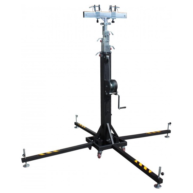 ProX XT-CRANK22FT-400 Heavy Duty 22 Ft. High Truss Crank Lighting Stand 400 Lbs. Capacity Includes T-Adapter Truss Mount - view 4