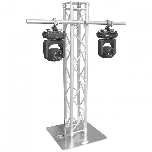 ProX XT-DC60 60" Pole 2" OD W/ Dual Welded Clamps for F34 F32 Trussing For Hanging Moving Head - view 4