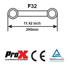 ProX XT-F32-984 9.84 Ft (3.00m) F32 I-Beam Truss Segment | 2mm Wall - view 2