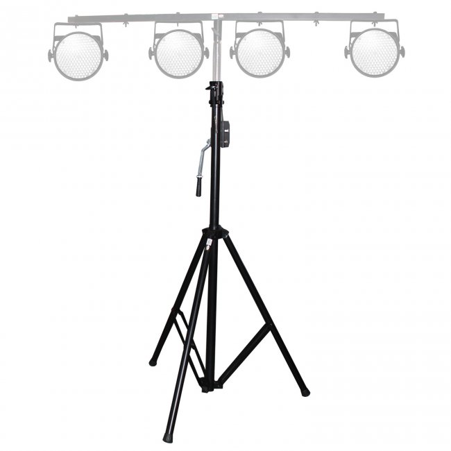 PRO X XT-LS01C 10ft Stage Lighting / Speaker Center Load Crank Stand Holds 180 Lbs