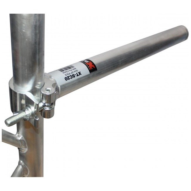 PRO X XT-SC20 20 inch Extension Pole with Singe Pro Clamp ideal for most Stage Lighting Fixtures