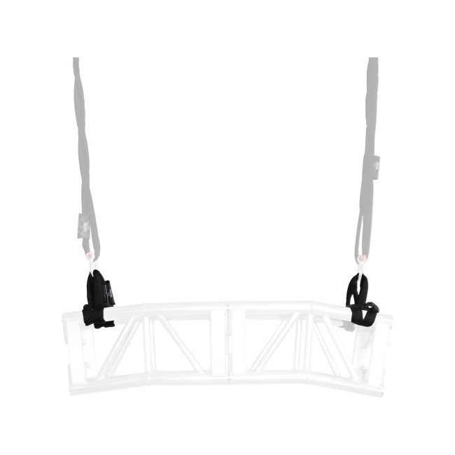 ProX 3ft - 6ft SpanSet slings truss rigging SteelTex Round Stage with aircraft steel cable inside - Made in USA - view 2