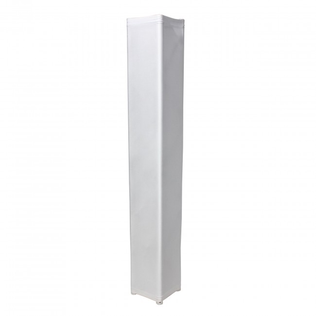 ProX XTC-SQ820TS-W White 8.20 ft Lycra Scrim Sleeve for 12-Inch Box Truss