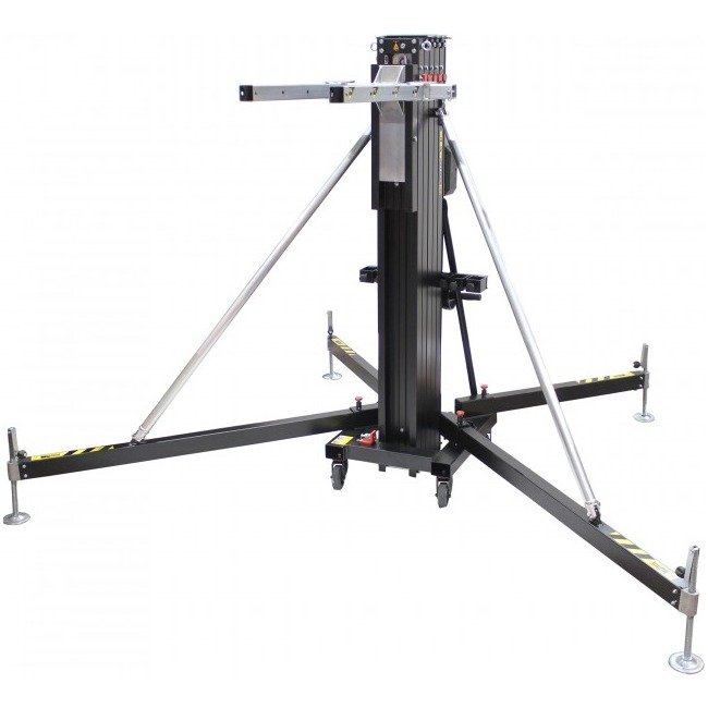 ProX XTF-FT6033 FANTEK Spain Compact Front Loading Lifting Line Array Systems Tower 728 lbs Cap Max Height 19.52ft Incl Line Array Adapter - view 2