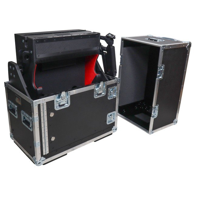 ProX XZR-AHAVANTSOLO2ULMA Allen and Heath AVANTIS SOLO Flip-Ready Hydraulic Console Easy Retracting Lifting w/ 2U Rack Space Case by ZCASE - view 3