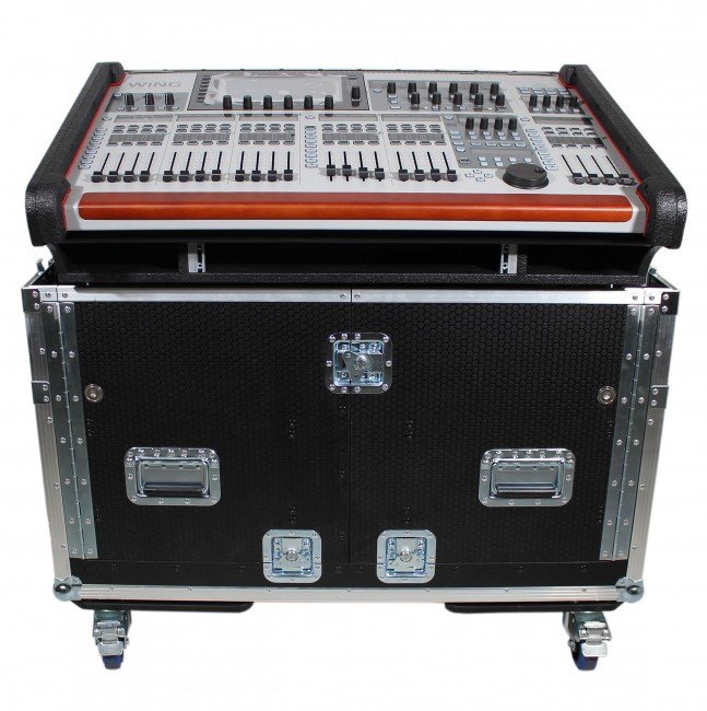 ProX XZF-BWING Behringer Wing Flip-Ready Hydraulic Console Easy Retracting Lifting Flight Case and wheels - view 2