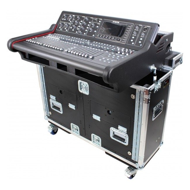 PRO X XZF-MIDM32 MIDAS M32 Flip-Ready Hydraulic Console Easy Retracting Lifting Case by ZCASE