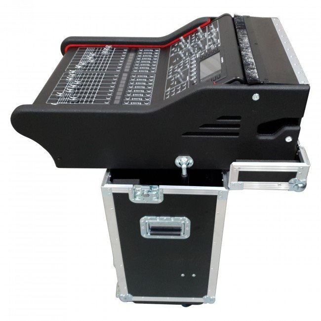 ProX XZF-MID M32R MIDAS M32R Flip-Ready Hydraulic Console Easy Retracting Lifting 1U Rack Space Case by ZCASE - view 3