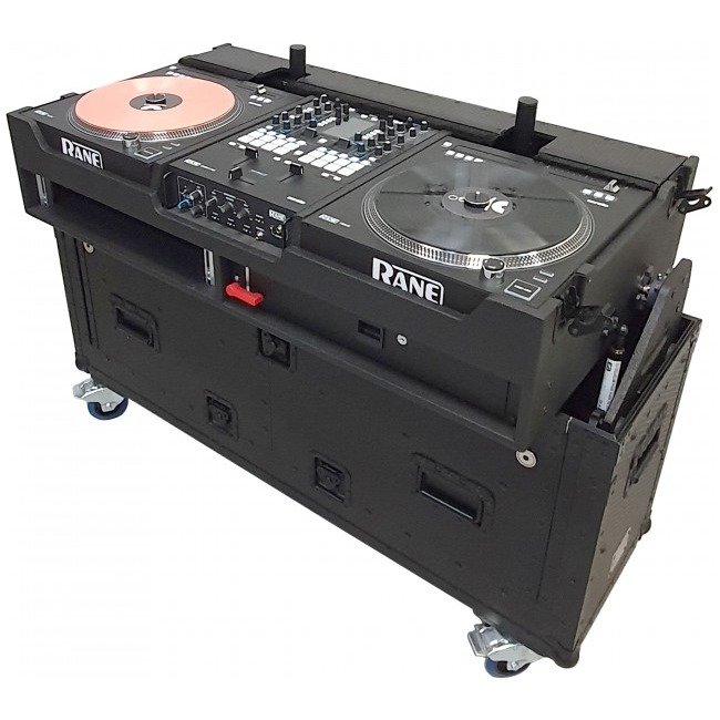 ProX XZF-RANE1272 Flip-Ready Easy Retracting Hydraulic Lift Case for RANE Twelve Seventy and Seventy Two MKII Series , with Two Laptop Arms - view 2