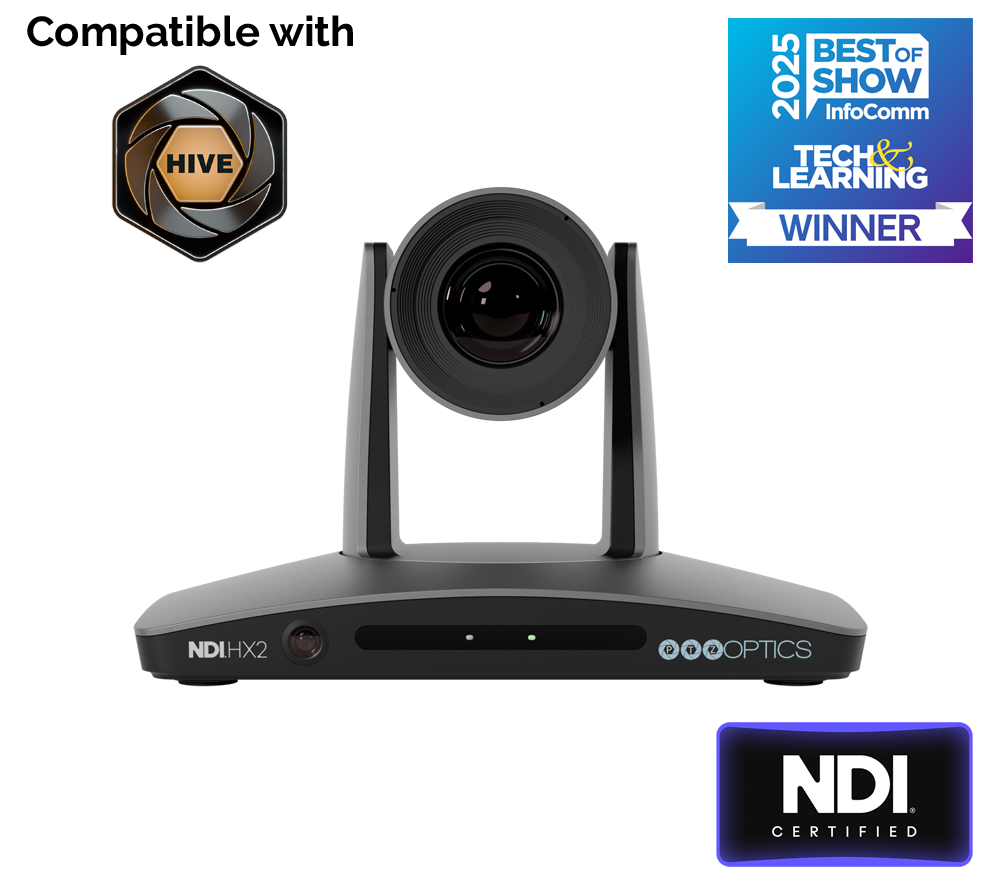 PTZOptics SimplTrack3 Dual-Lens Auto-Tracking PTZ Camera