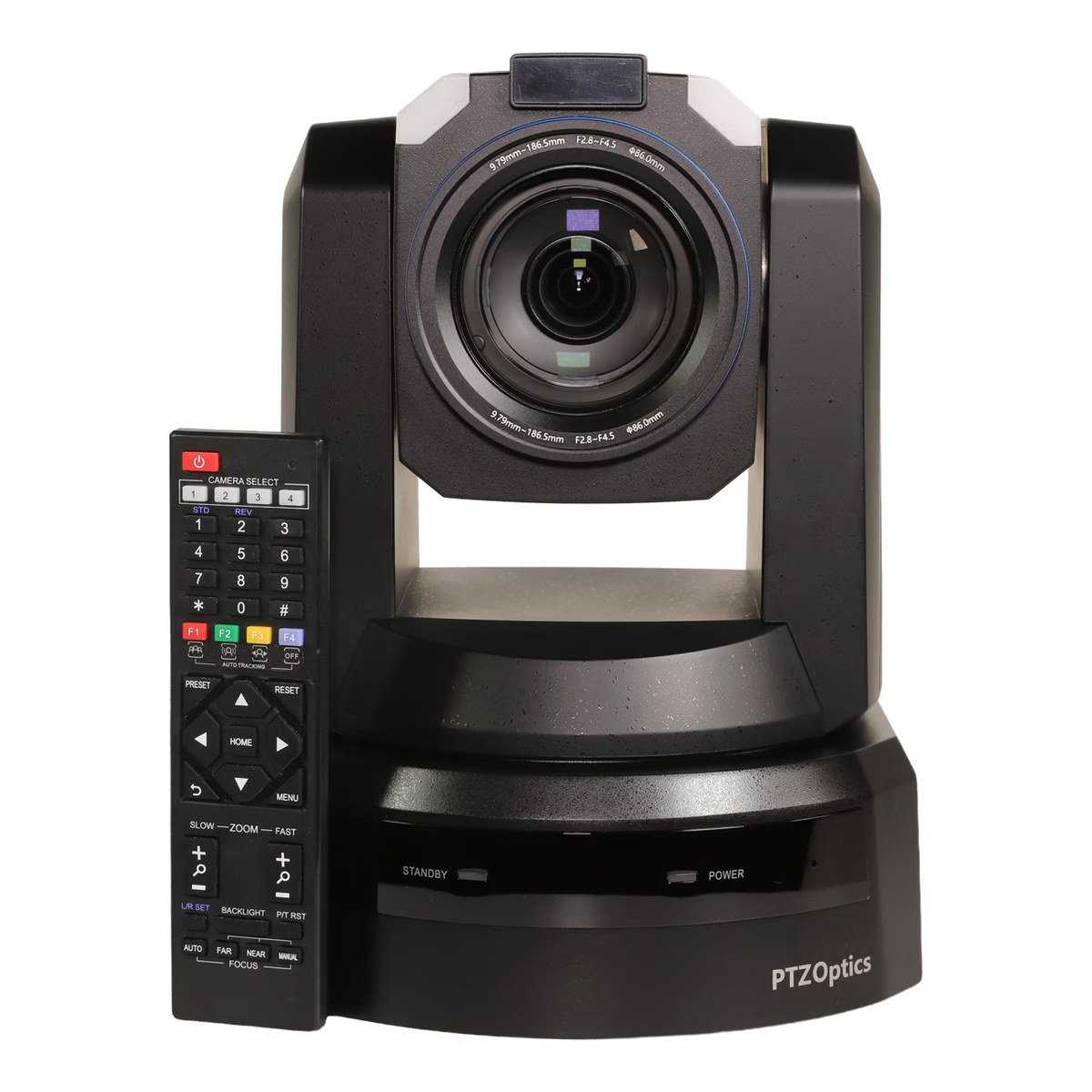 PTZOptics Rise 4K 20X Broadcast PTZ Camera with 1-inch Sensor (PT20X-RISE-4K-BK)