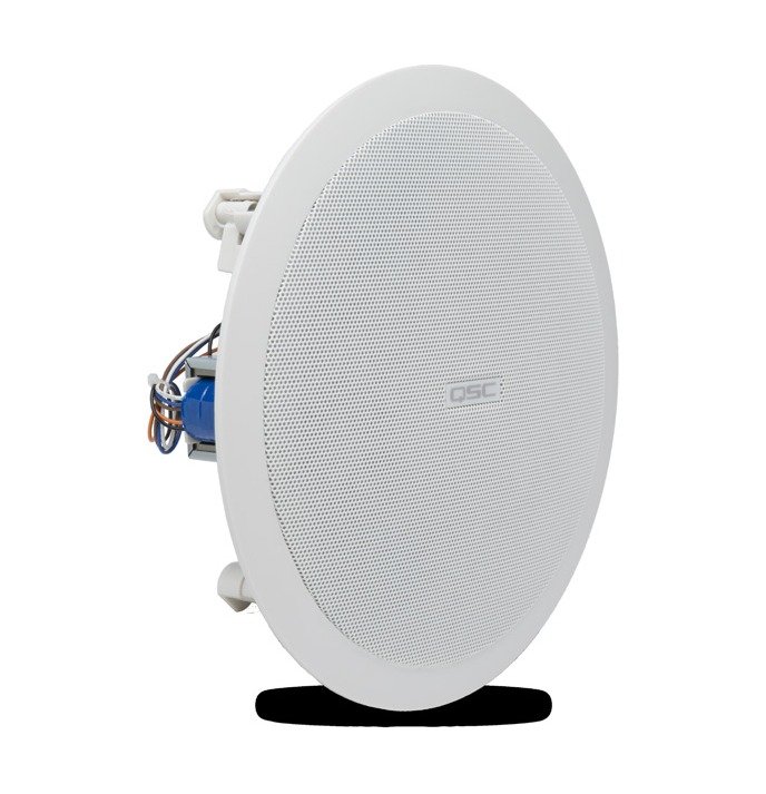 QSC Audio QSC AC-C4T-nb AcousticCoverage 4.5 Inch Ceiling Speaker (No Back Can)