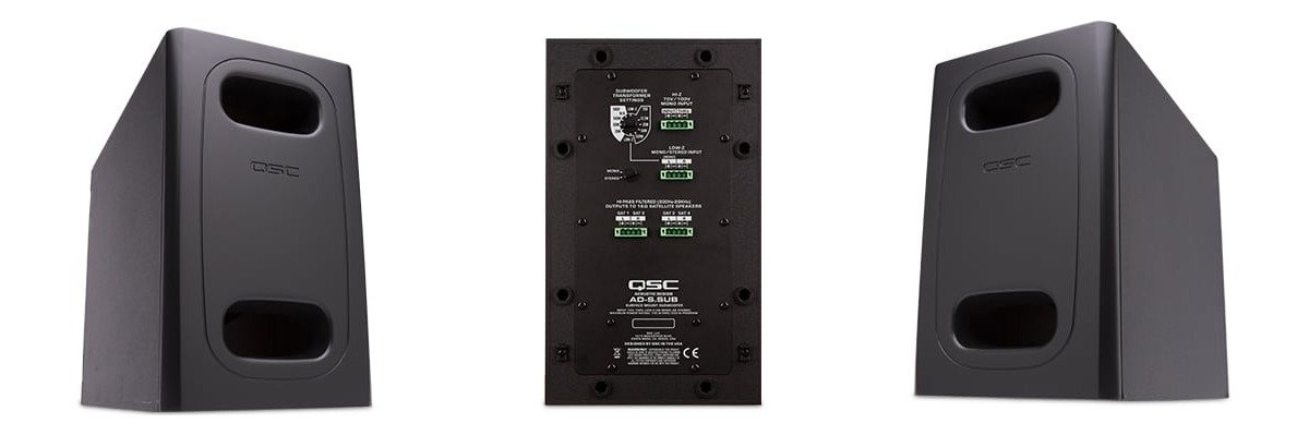 QSC AD-S.SUB AcousticDesign Surface Mount Subwoofer