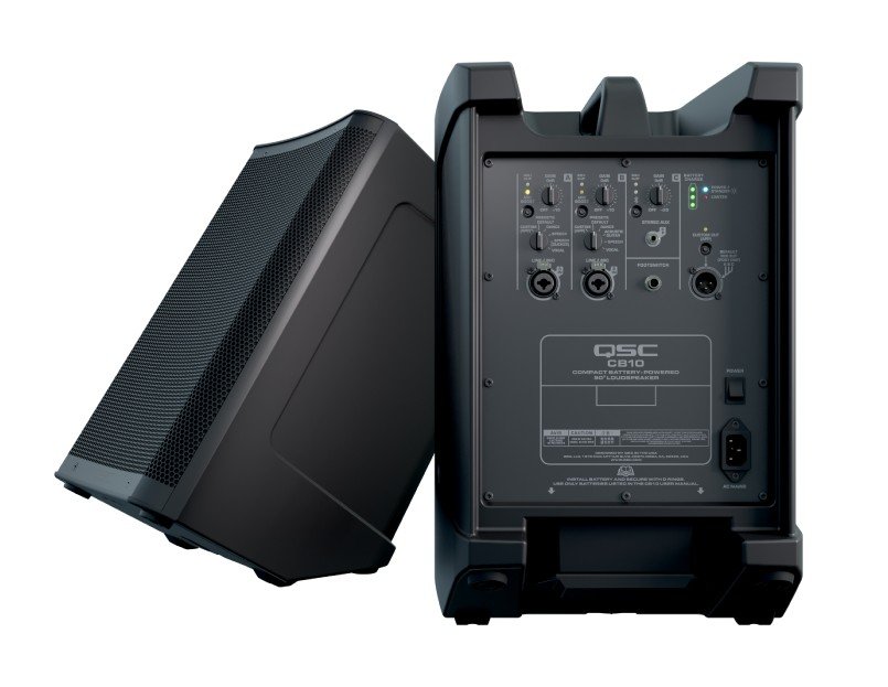 QSC CB10 Battery-Powered Loudspeaker - view 2