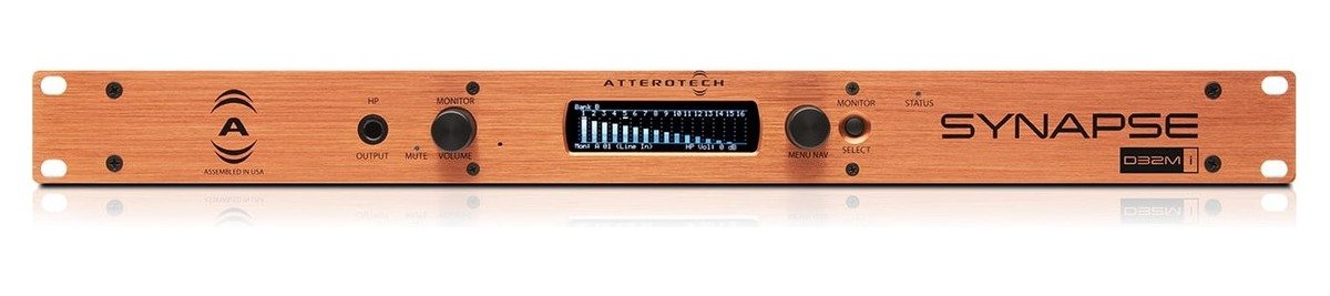 QSC Attero Tech Synapse D32Mi 32-Channel Dante/AES67 Mic/Line Interface