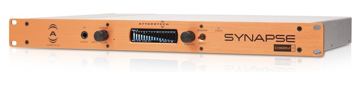 QSC Attero Tech Synapse D32Mi 32-Channel Dante/AES67 Mic/Line Interface - view 3