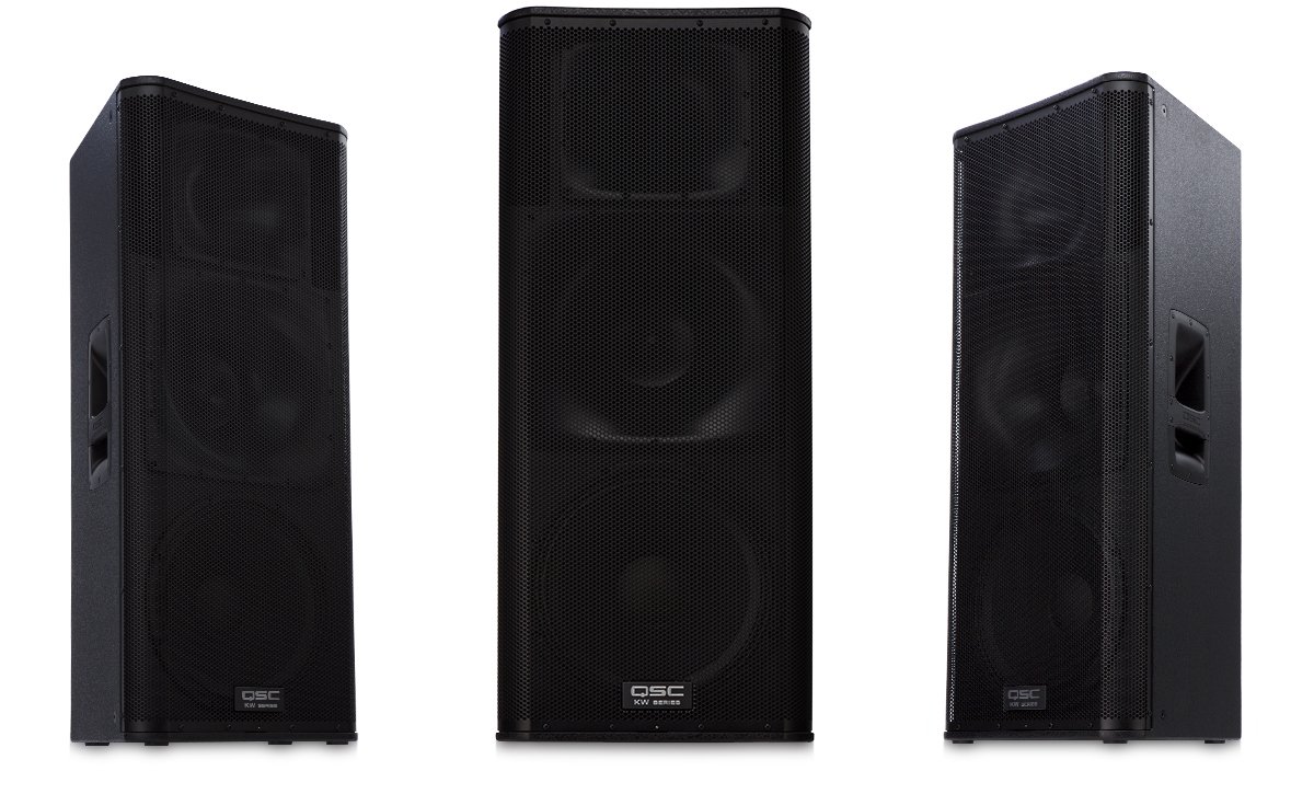 QSC Audio QSC KW153 15 Inch Three-Way Powered Loudspeaker