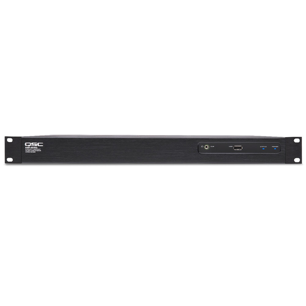 QSC Audio QSC MP-M40 8x4 Music and Paging Zone Mixer