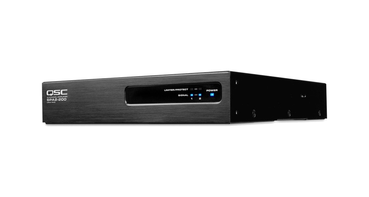 QSC SPA2-200 Two Channel Commercial Amplifier - view 4