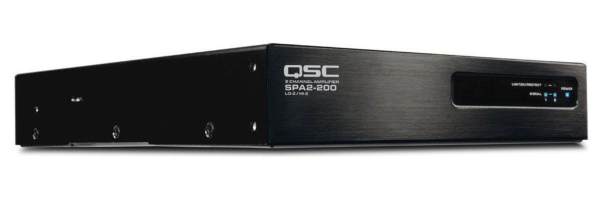 QSC SPA2-200 Two Channel Commercial Amplifier - view 6