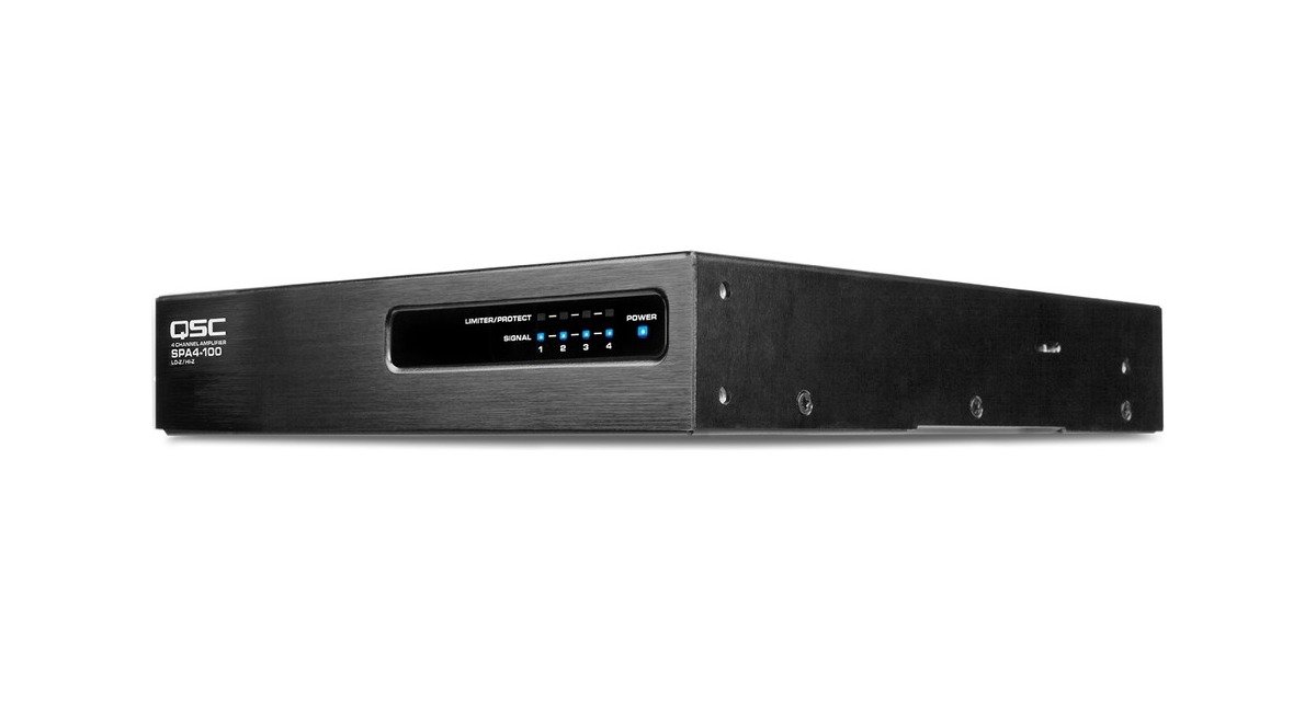 QSC SPA4-100 Four Channel Commercial Amplifier - view 4
